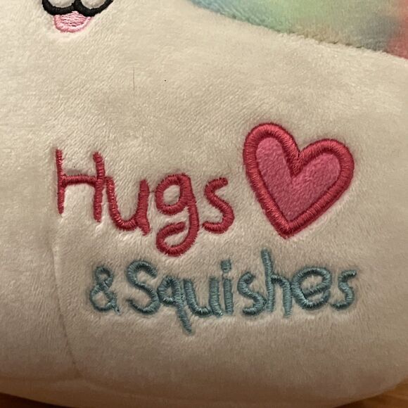 Squishmallows Kellytoy Cyma Corgi Dog Pink Tie Dye Plush Stuffed Animal 7 in - Picture 9 of 10